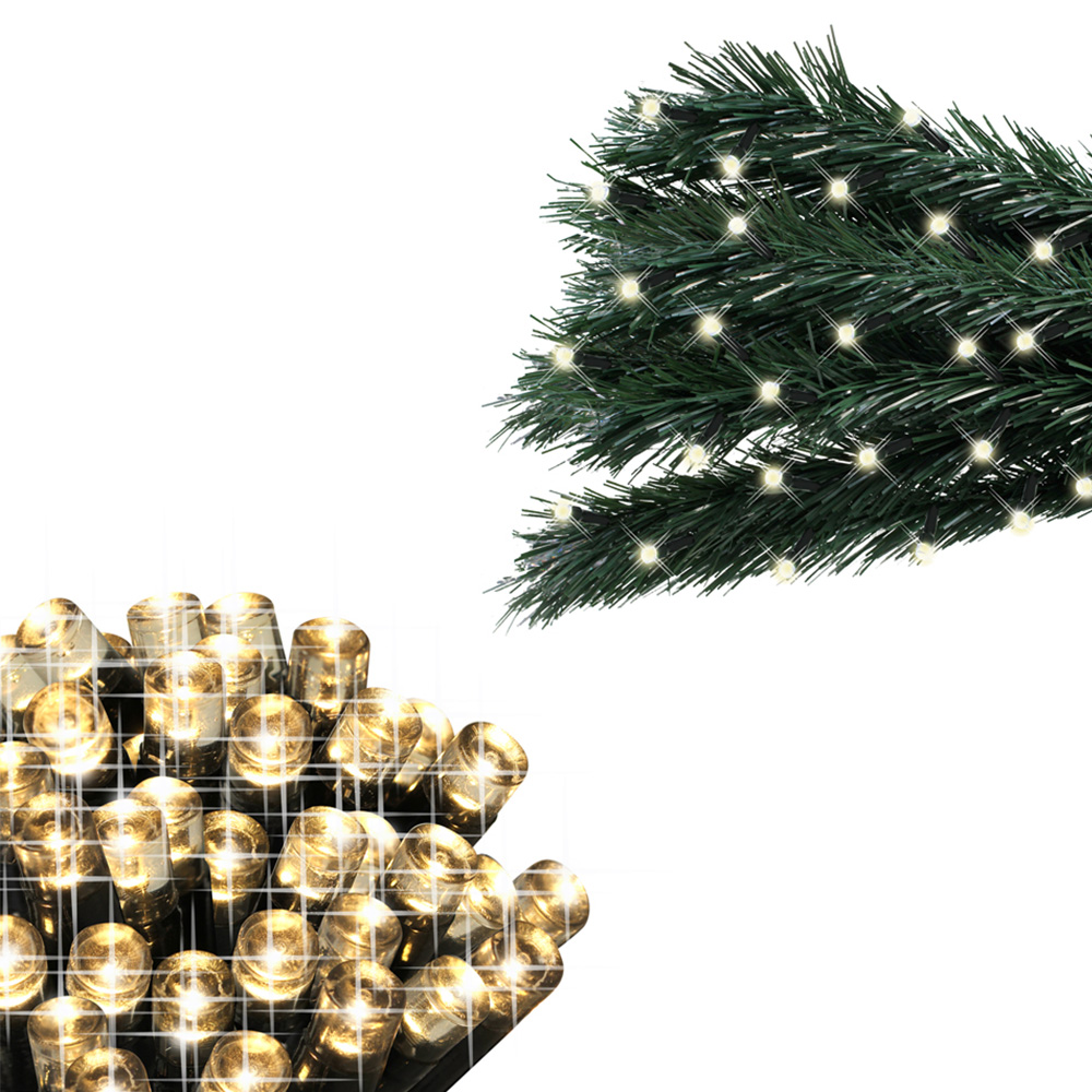 The Christmas Workshop 400 Warm White LED String Light Image 3