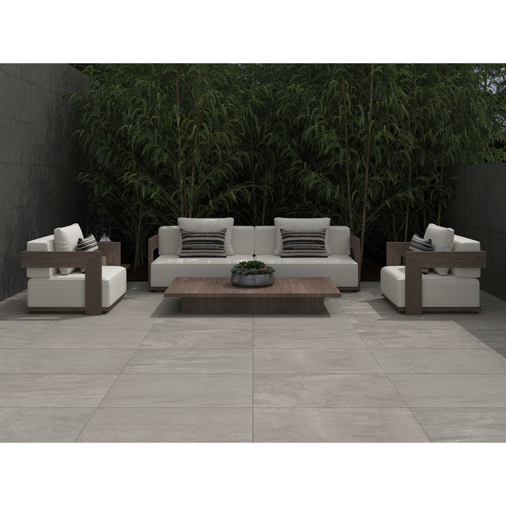 Bien Kandla Grey Porcelain Paving 60 x 90cm 40 Pack Image 2