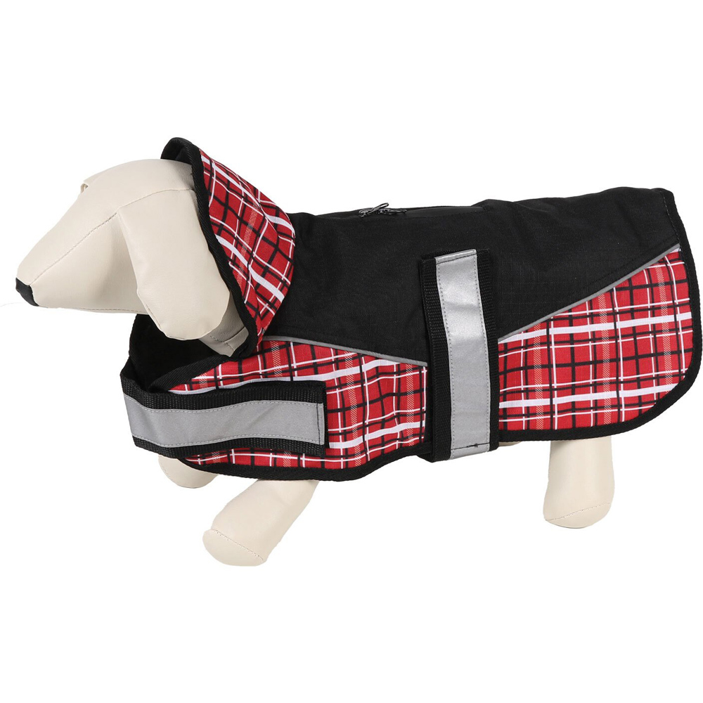 Performance Explorer Fleece Lined Dog Coat - Tartan / 30cm Image 2