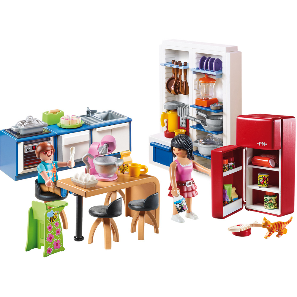 Playmobil Family Kitchen Playset 129 Piece Image 3