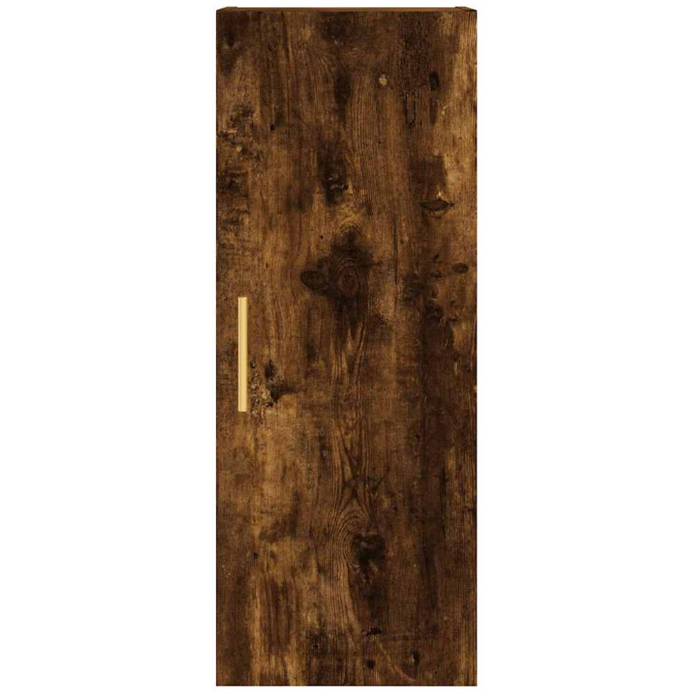 vidaXL 2 Door Smoked Oak Highboard Image 8