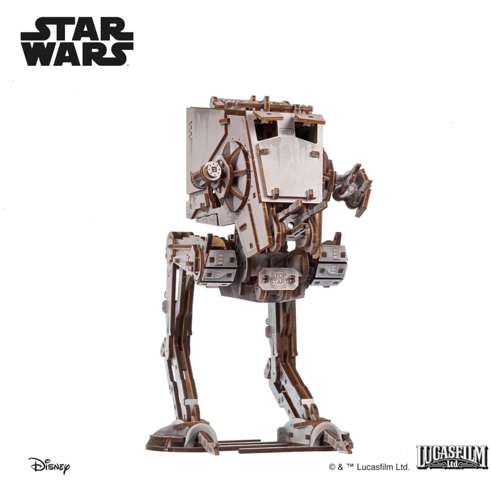 Ugears Star Wars AT-ST Walker Mechanical Model Image 2