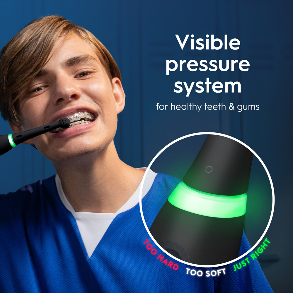 Oral-B iO5 Series Matt Black Smart Pressure Sensor Rechargeable Electric Toothbrush Image 9
