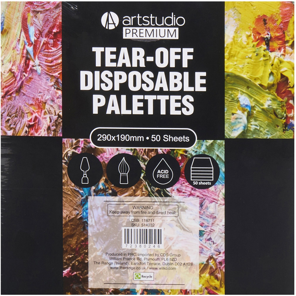 Tear-Off Disposable Palette Sheets Image 3
