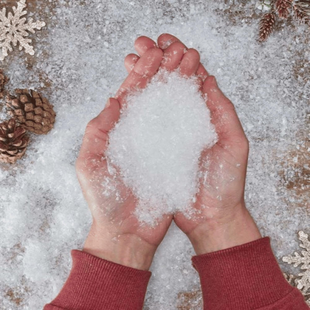 Samuel Alexander White Artificial Christmas Snow 100g Image 2