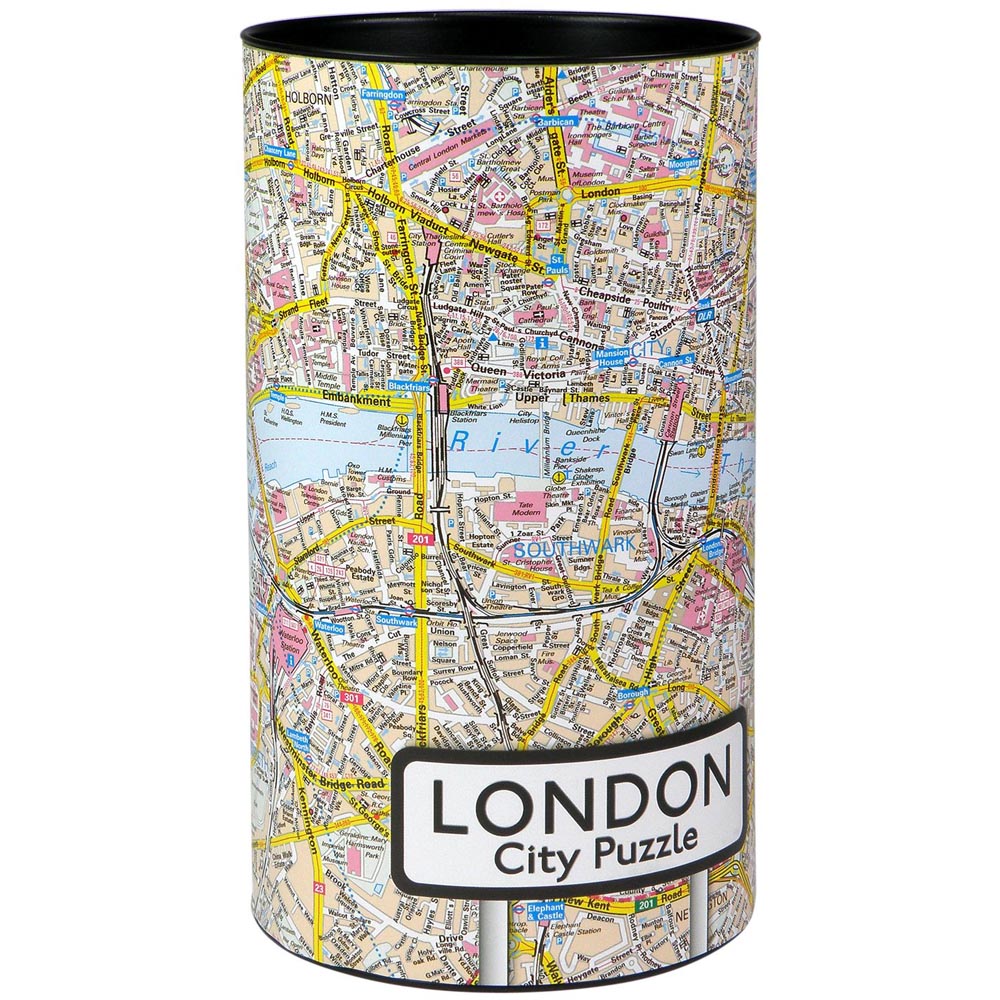 Craenen London City Map 500 Piece Jigsaw Puzzle Image 1