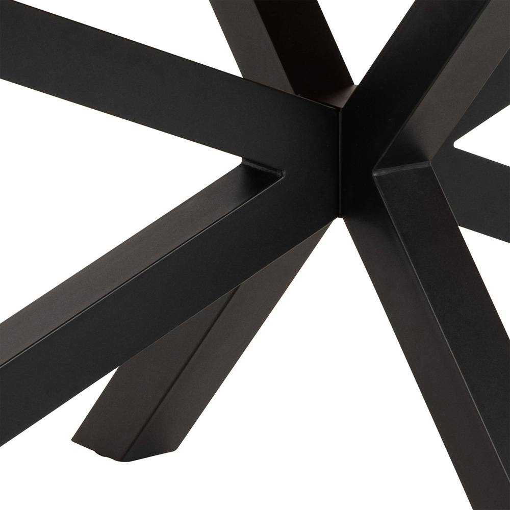 Florence Heaven 4 Seater Dining Table Oak Image 5