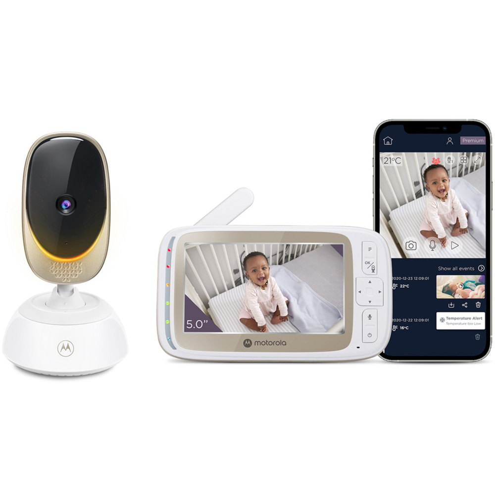 Motorola VM85 5 inch Video Smart WiFi Baby Monitor Image 4