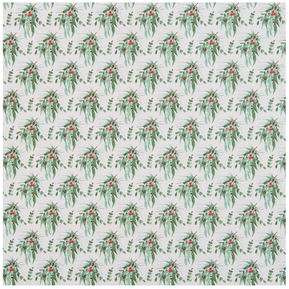 Christmas Modern Florals Designer Paper Pad Image 6