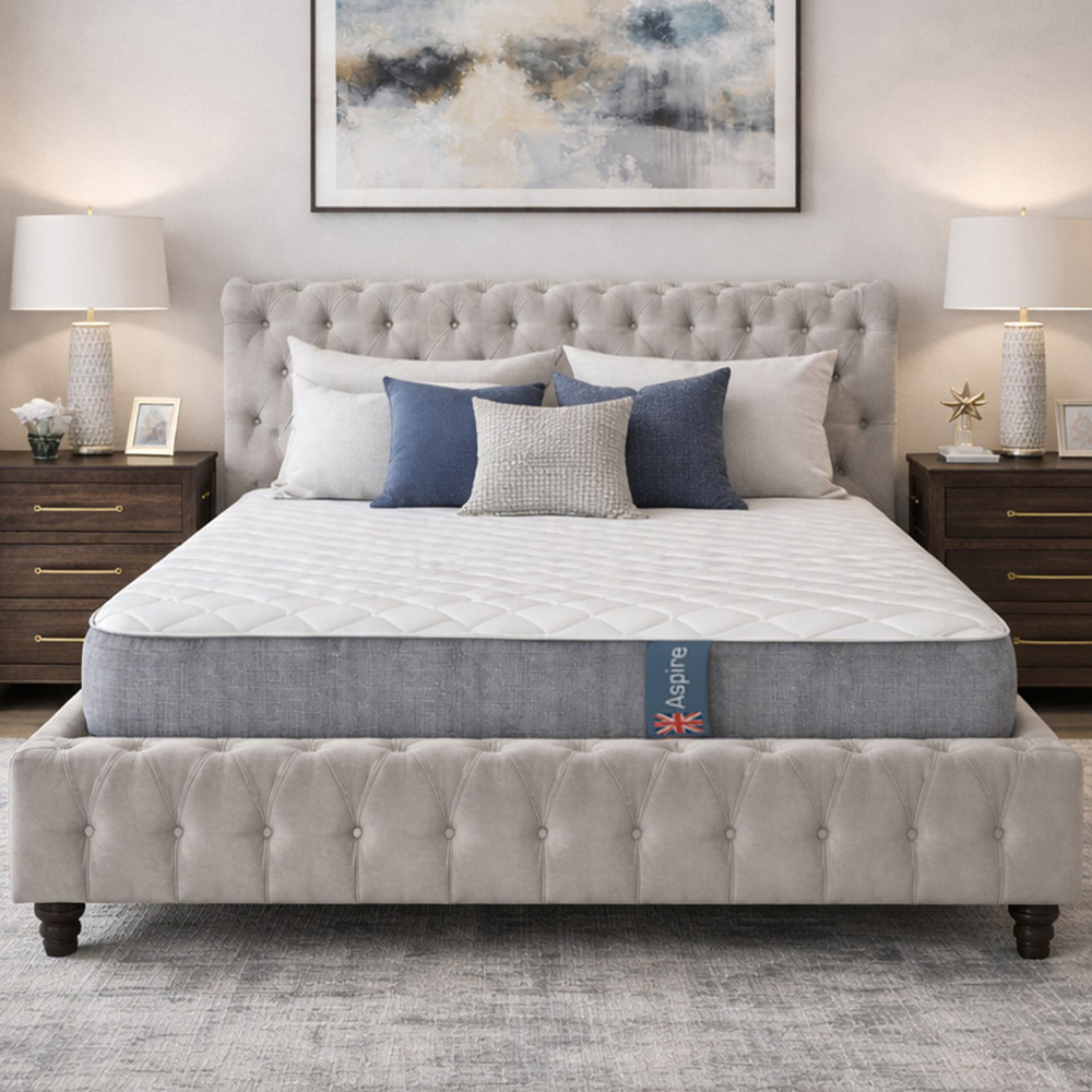 Aspire Heritage Cashmere Single Medium Firm Pocket Spring Dual Sided Mattress Image 4