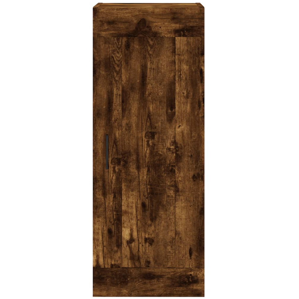vidaXL Single Door Smoked Oak Wall Mounted Cabinet Image 6