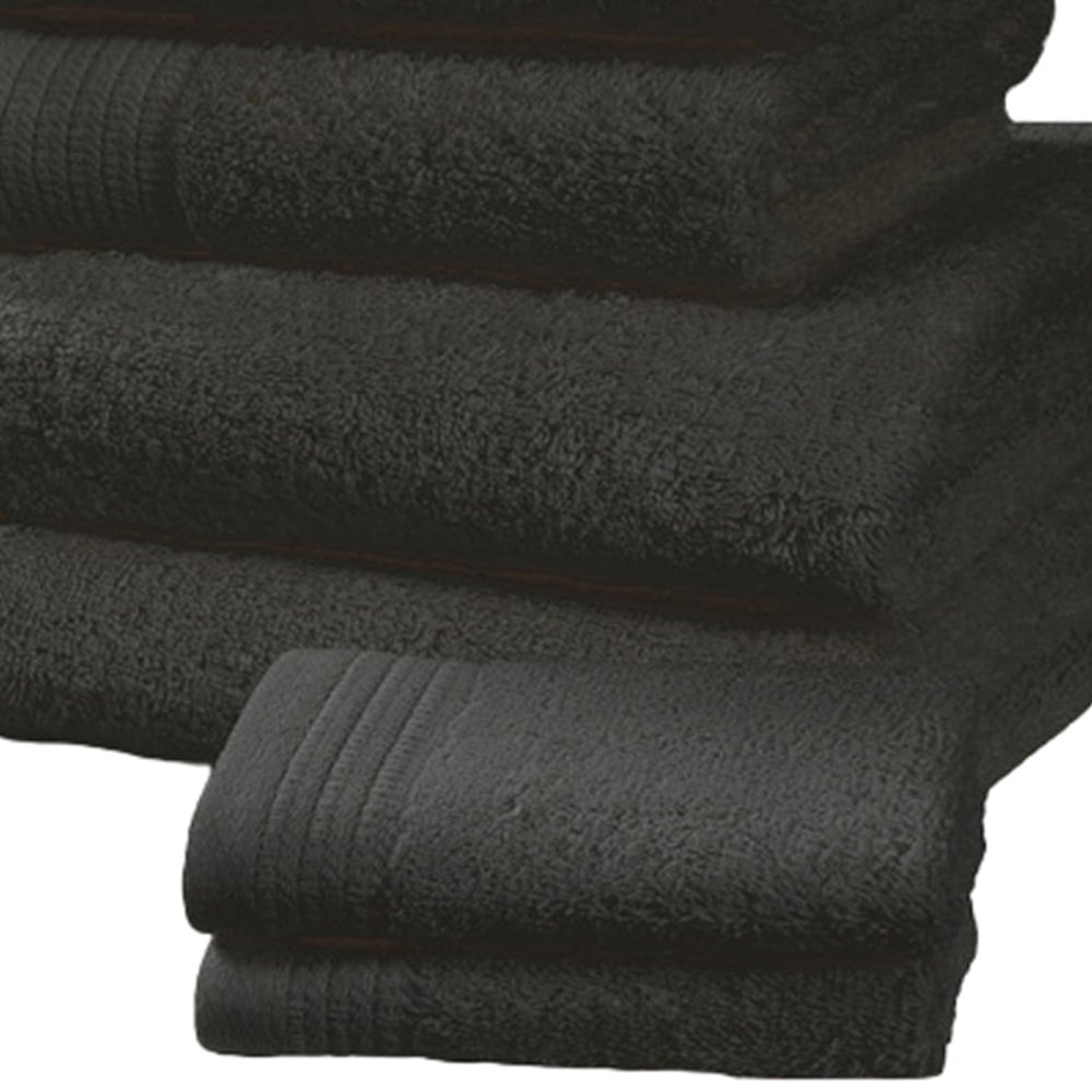 Rapport Home Chatsworth Super Soft 600gsm Combed Cotton Grey Hand Towel Image 3