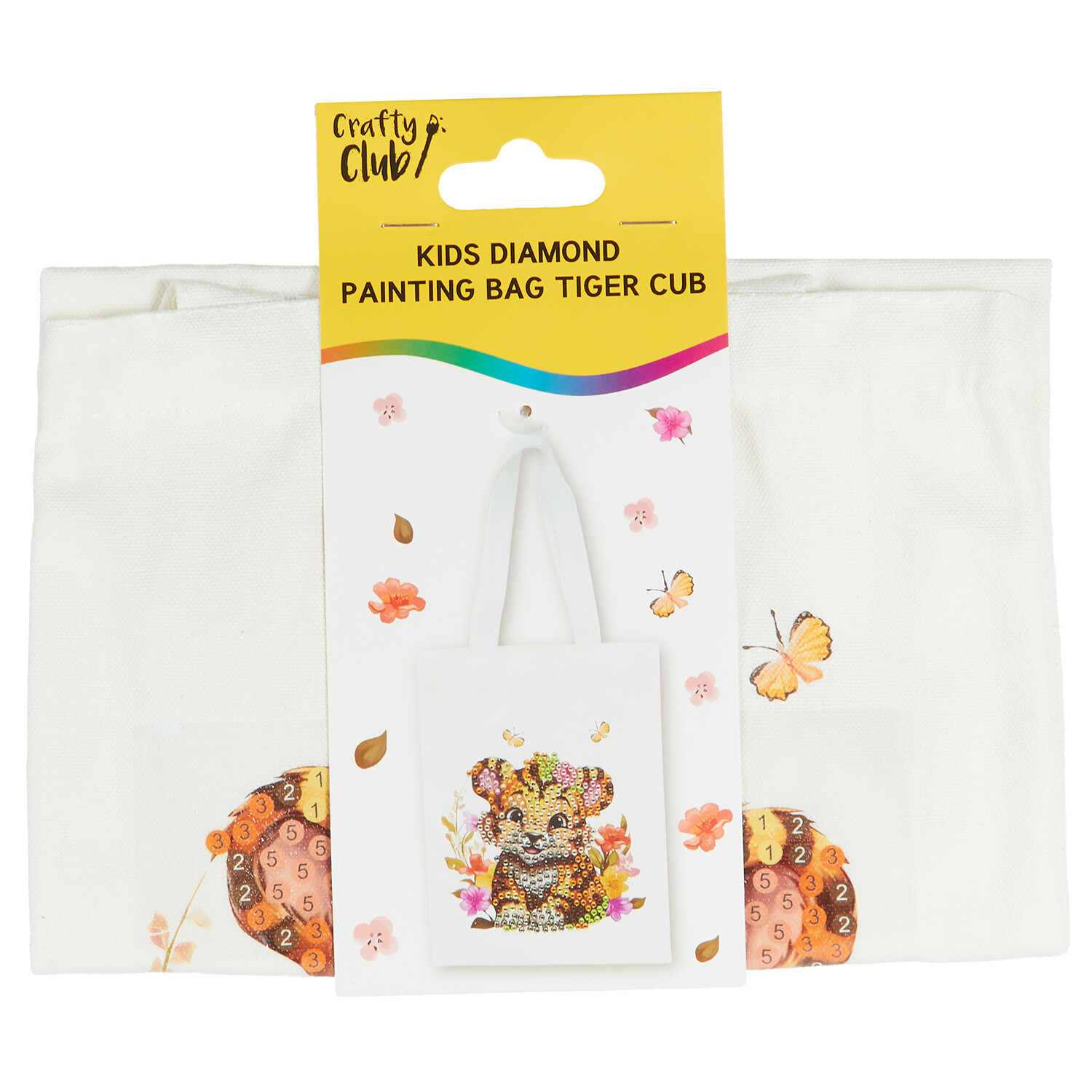Diamond Painting Kids Canvas Bag - Multicolour Image 12