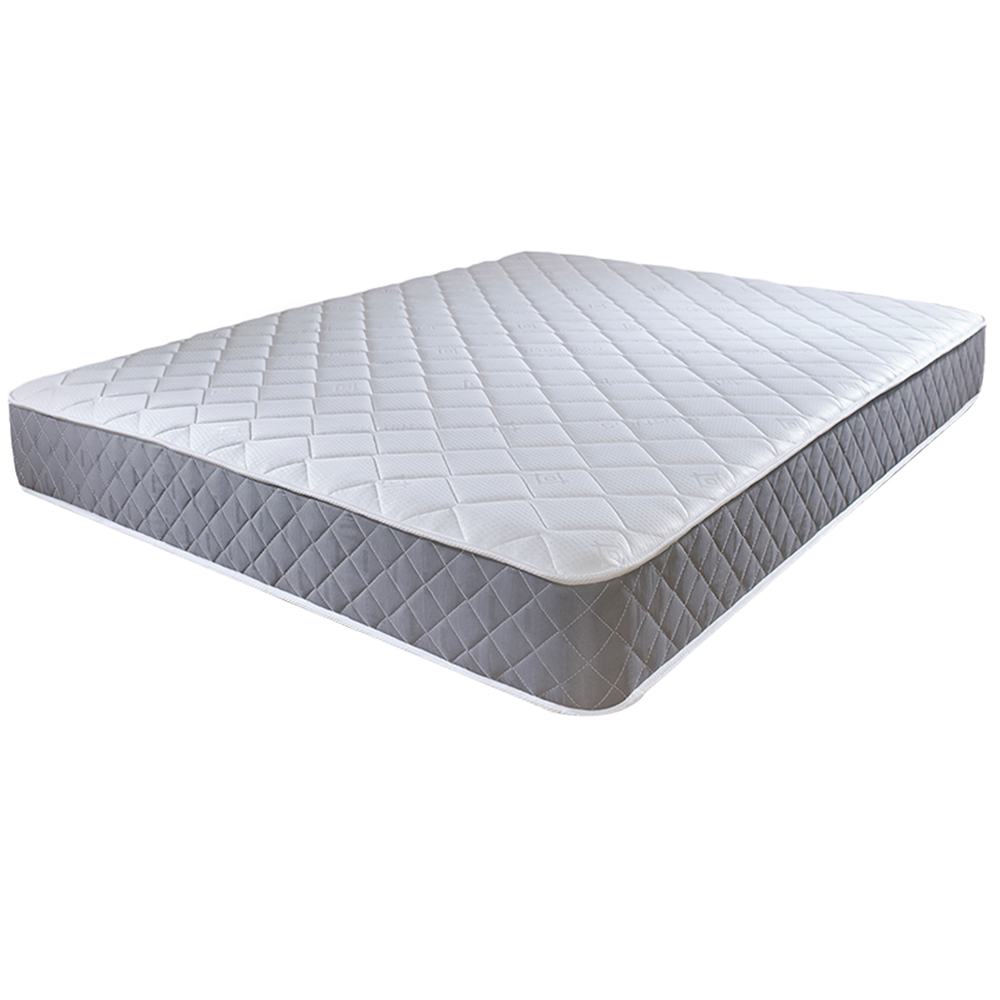 Extreme Comfort Cooltouch Small Double Diamond Grey Foam Free Open Coil Spring Mattress Image 1