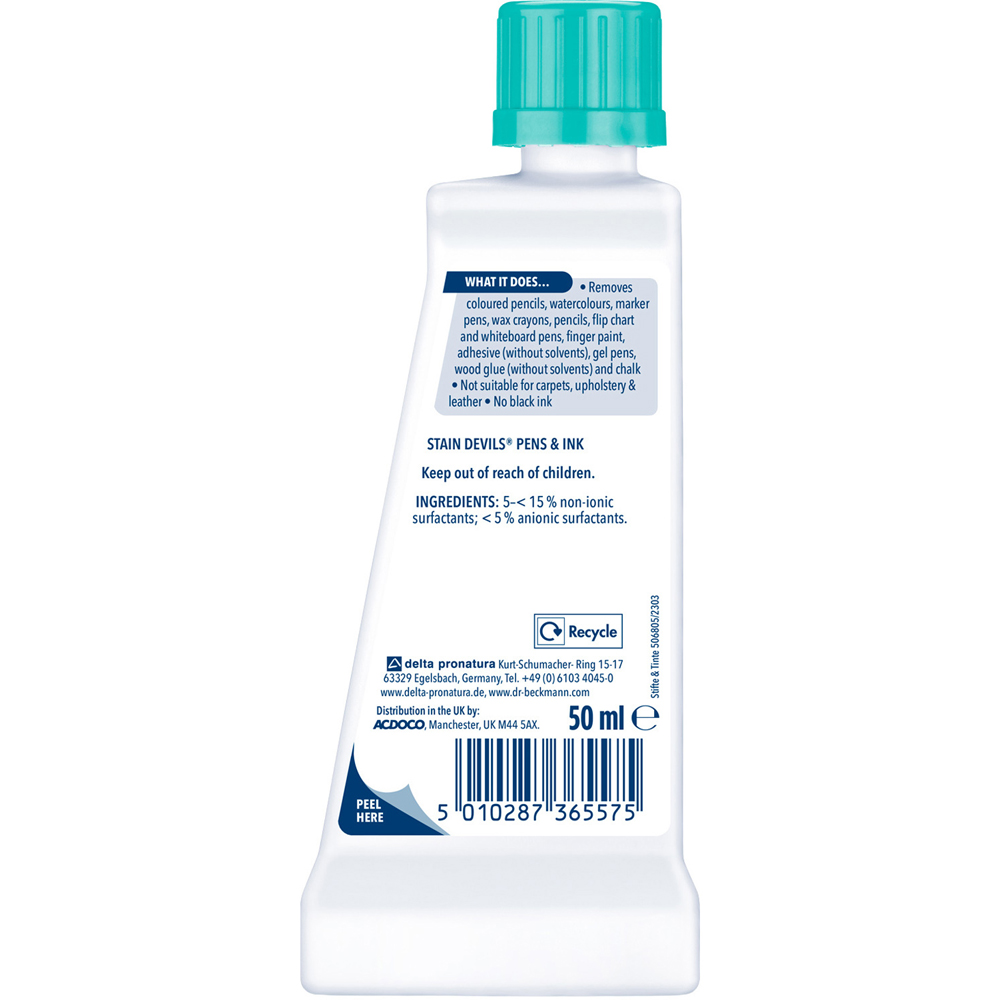 Dr. Beckmann Stain Devils Pen and Ink Stain Remover Image 2