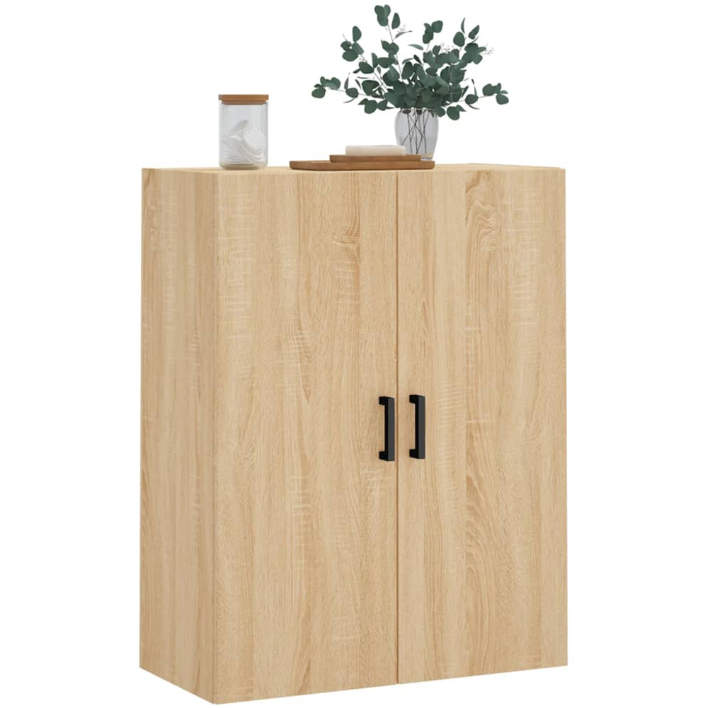 vidaXL 2 Door Sonoma Oak Wall Mounted Cabinet Image 4