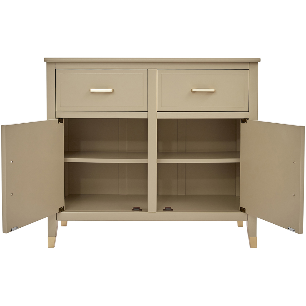 Palazzi 2 Doors 2 Drawers Clay Sideboard Image 5