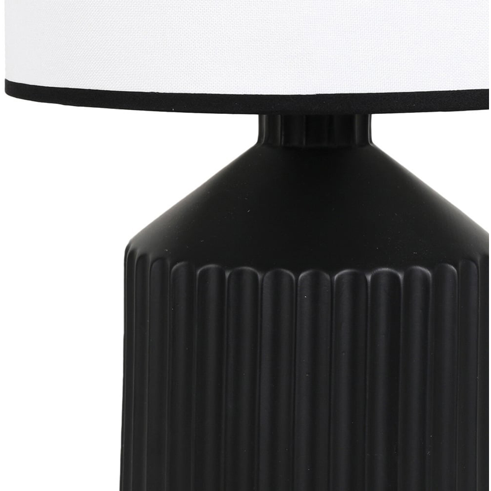 Jemima Black Contemporary Table Lamp Image 3