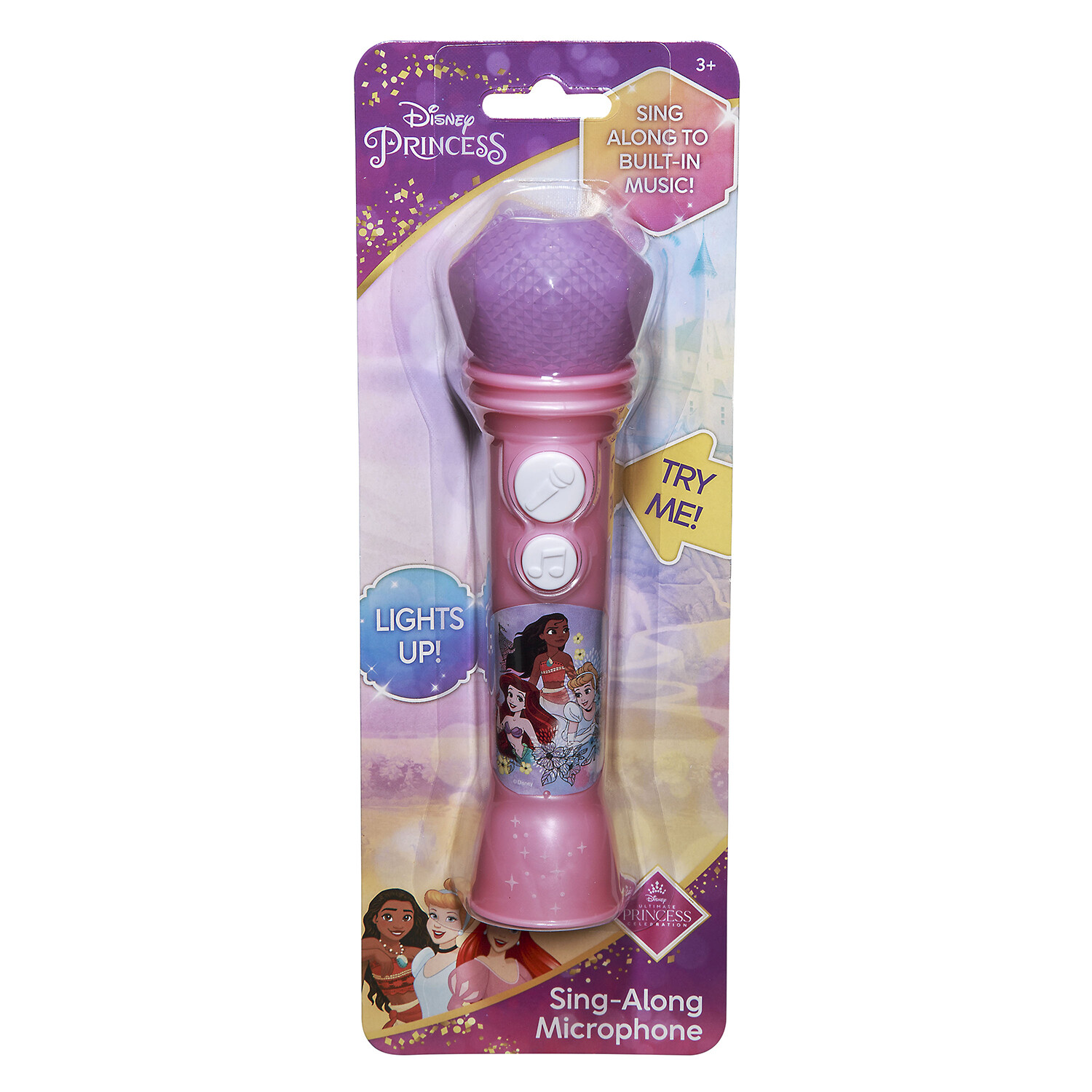 Disney Princess Light Up Microphone Musical Toy Image 1