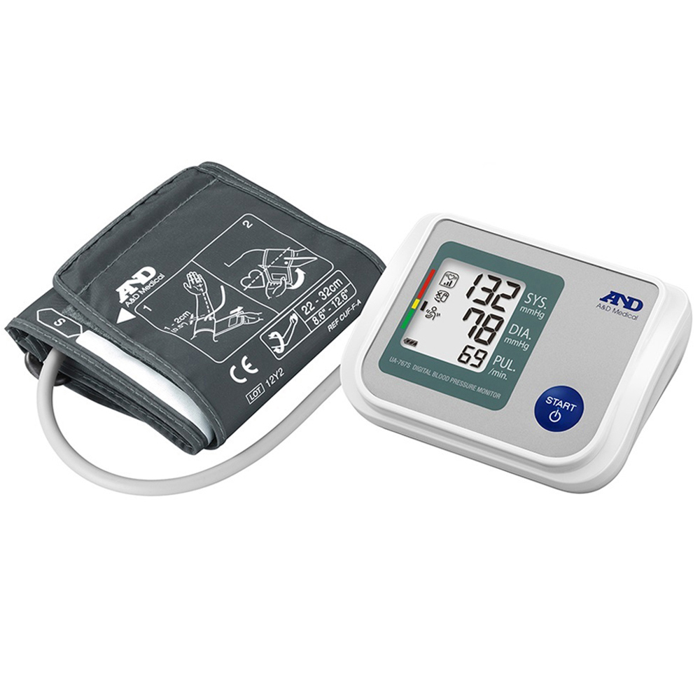 A&D Medical UA-767-SW Upper Arm Blood Pressure Monitor Image 1