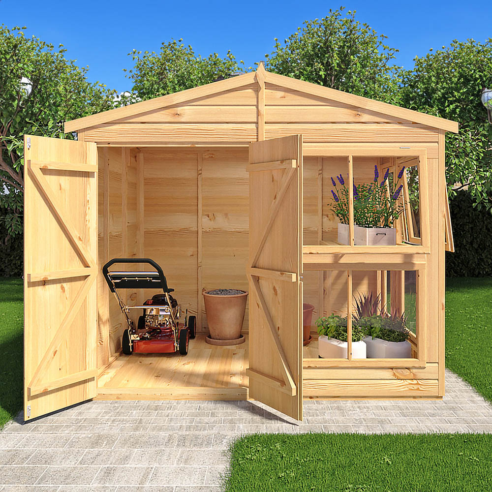 Shire 8 x 6ft Sun Hut Image 6