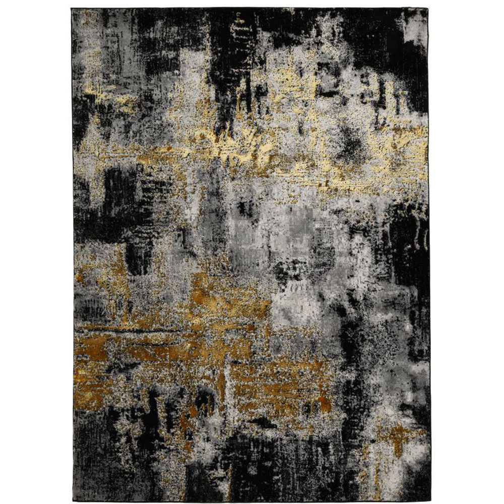 Homemaker Dusk Gold Marble Rug 120 x 170cm Image 2