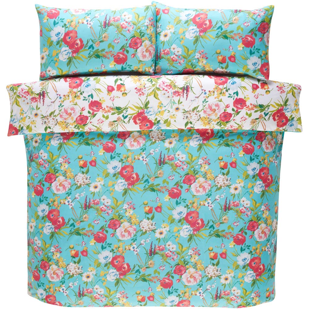 Rapport Home Ashbourne Single Duck Egg Duvet Set Image 3