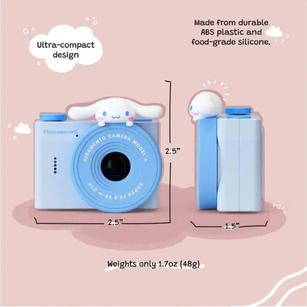 Kiimento Cinnamoroll Mini Kids Digital Camera and Video Camcorder Image 6