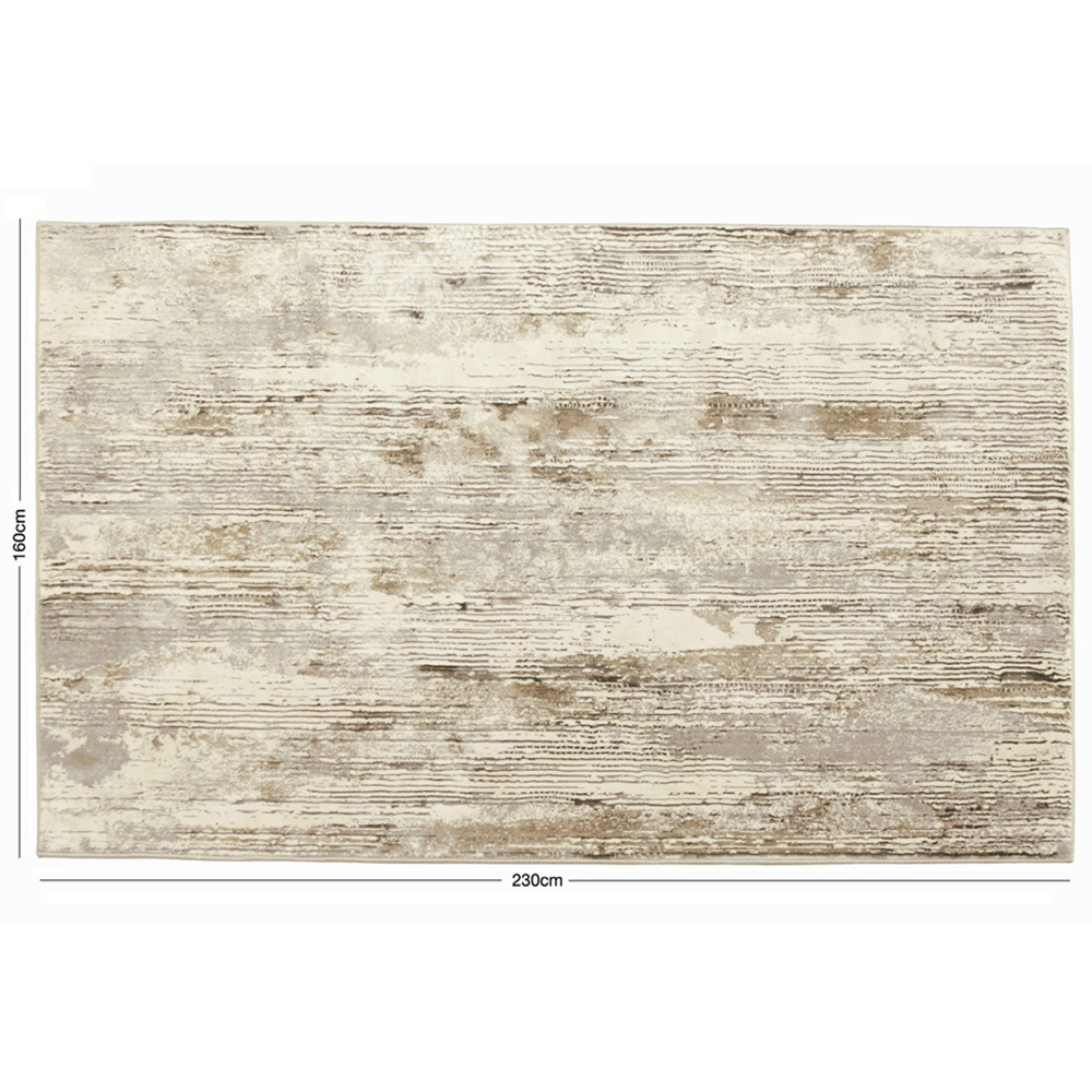 Esselle Home Solar Pluto Natural and Grey Rug 160 x 230cm Image 7