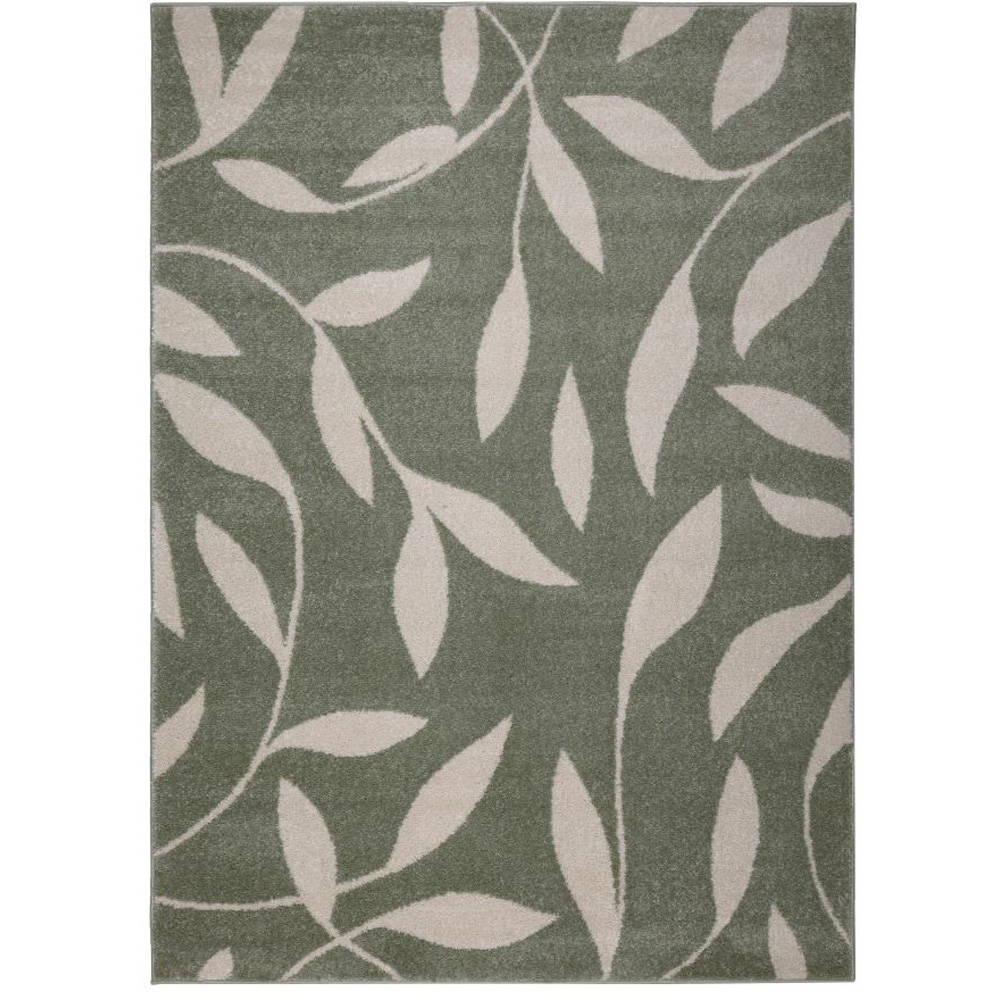 Homemaker Echo Leaf Green Rug 160 x 230cm Image 2