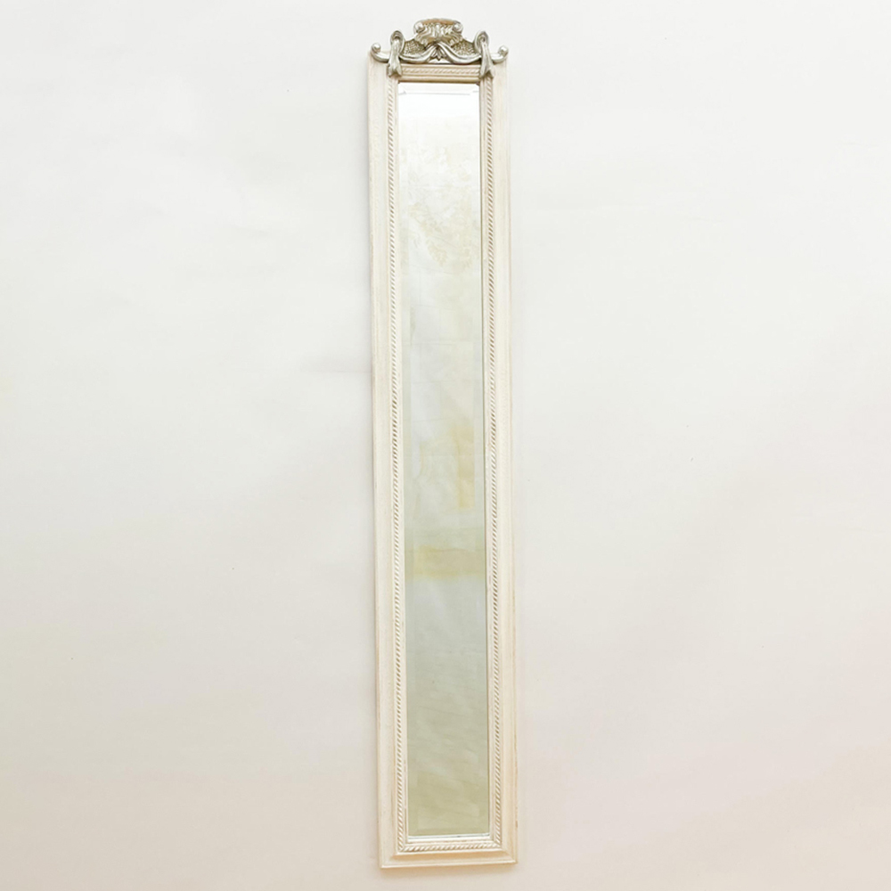Acacia Home Cream Slim Wall Mirror 109 x 13cm Image 3