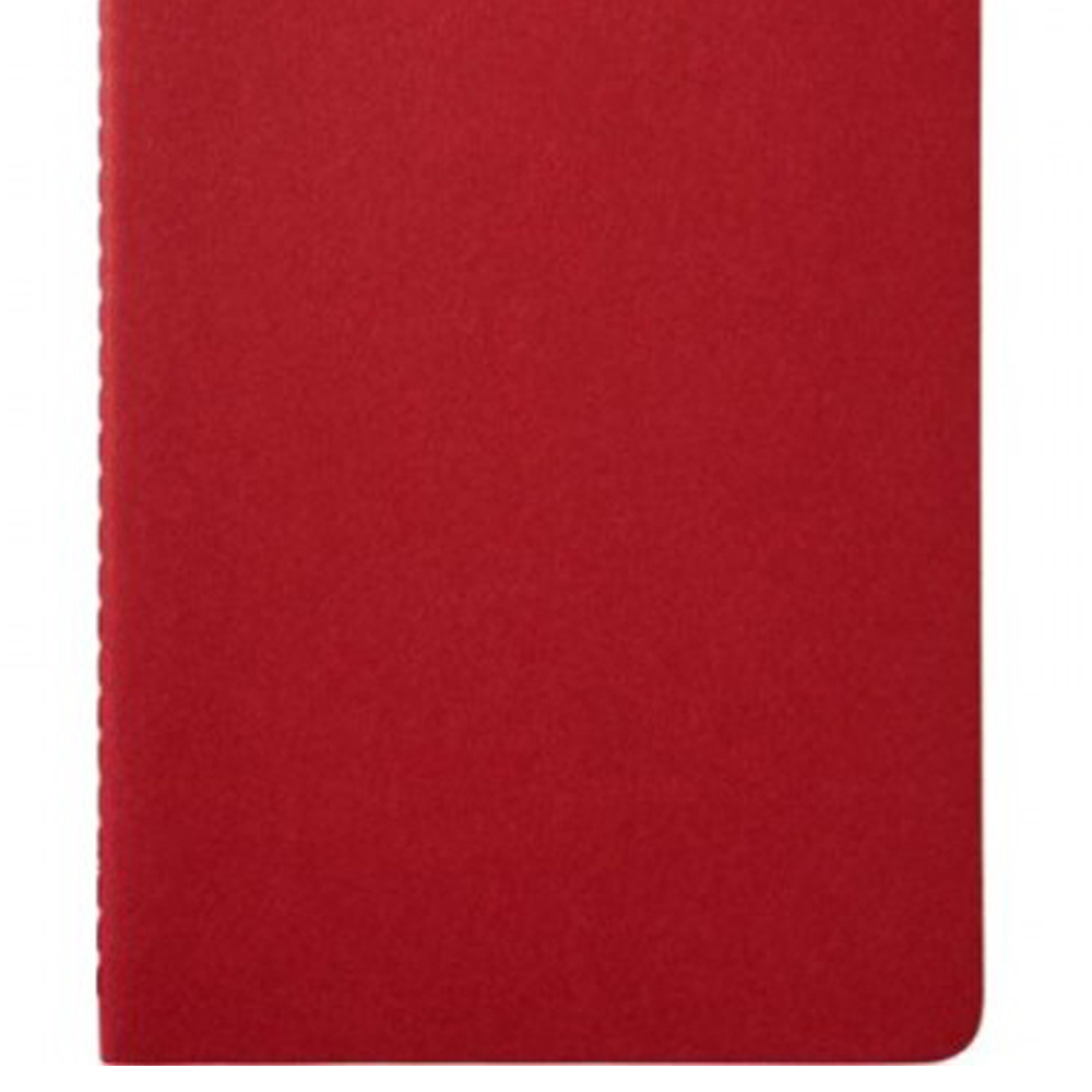 Moleskine Cahier Large Cranberry Red Ruled Journal Image 3