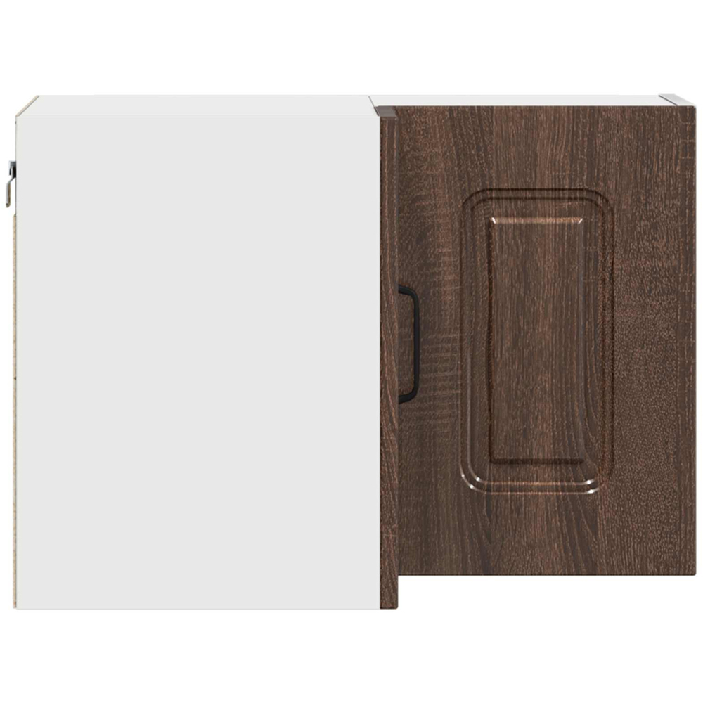 vidaXL Kalmar 2 Door Brown Oak Wall Kitchen Cabinet Image 7