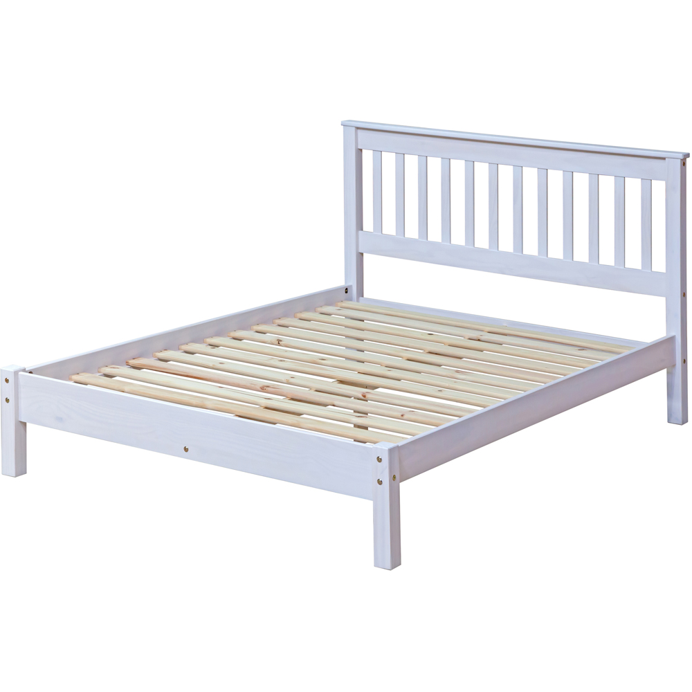 Core Products Corona Double White Bed Frame Image 2