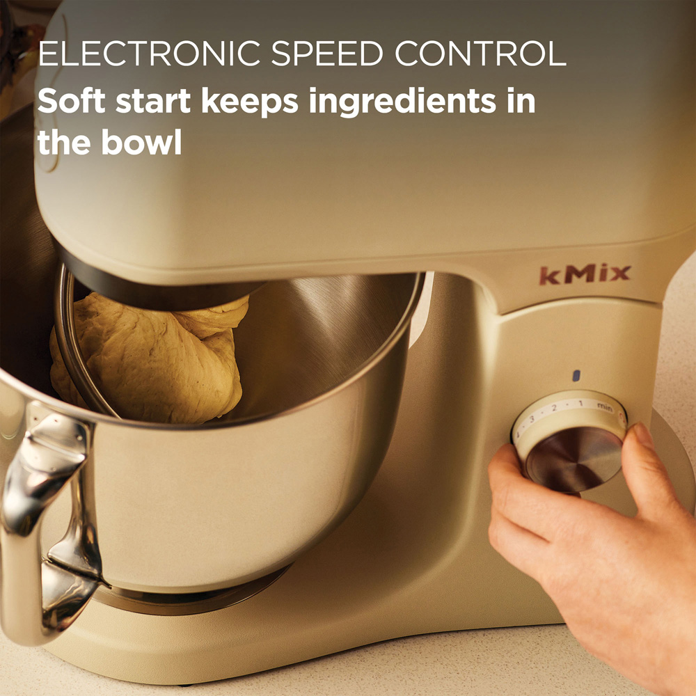 Kenwood kMix KW1751 Calm Cream 5L Stand Mixer 1000W Image 3