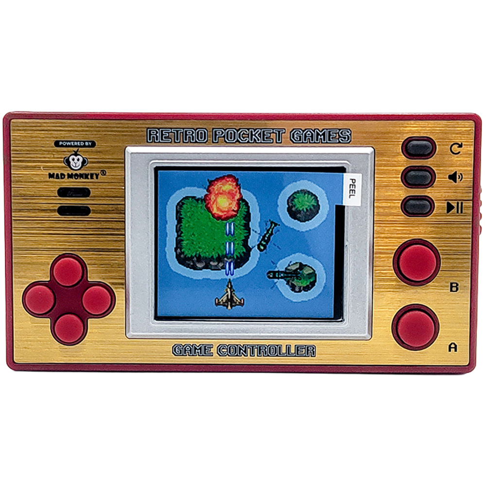 Mad Monkey 8-Bit Retro Mini Arcade Console with 153 Games Image 4