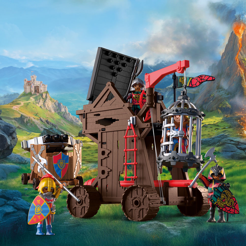 Playmobil Dragon Knight Attack Tower Play Set Image 7
