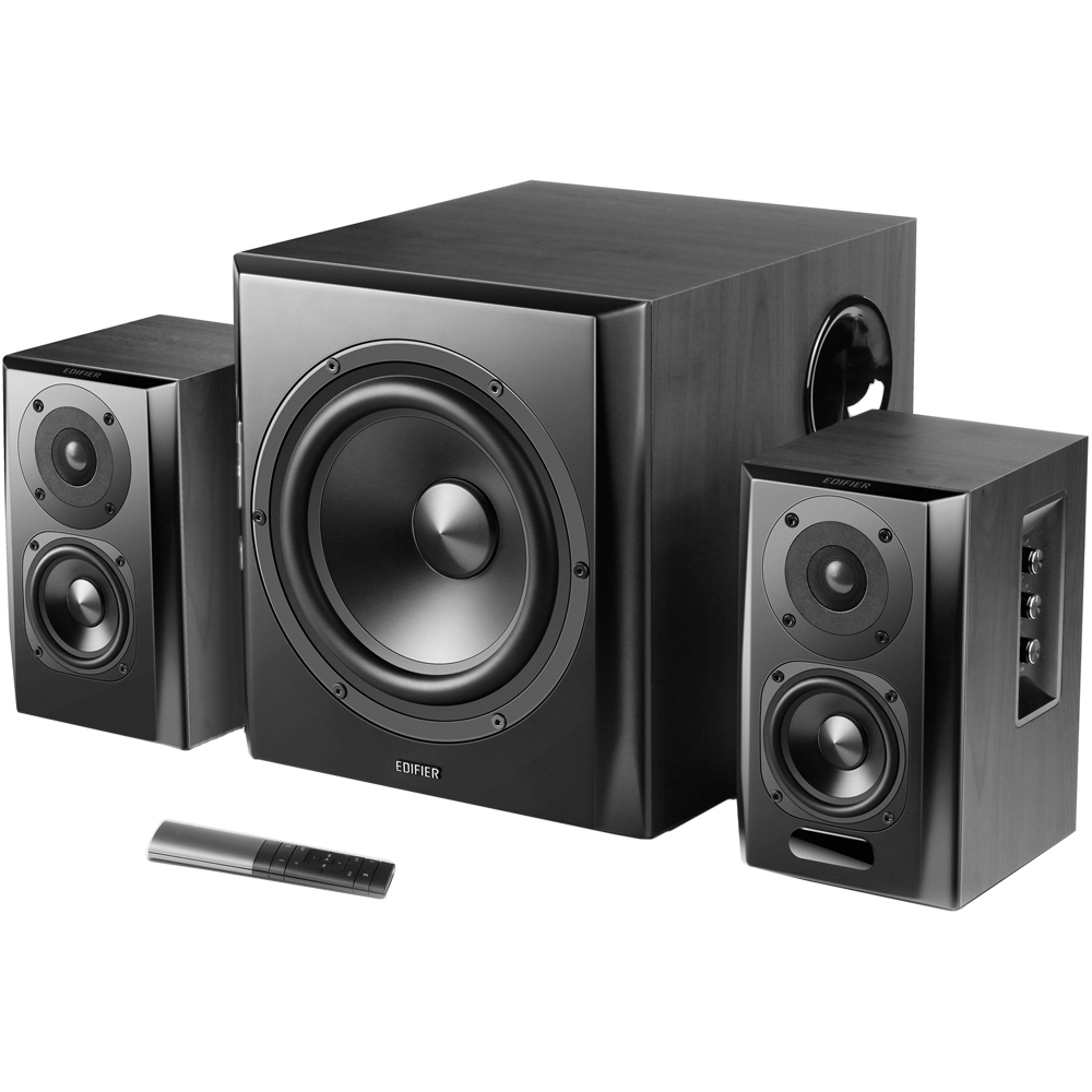 Edifier S351DB 2.1 Black Bluetooth Multimedia Speaker System 150W Image 1