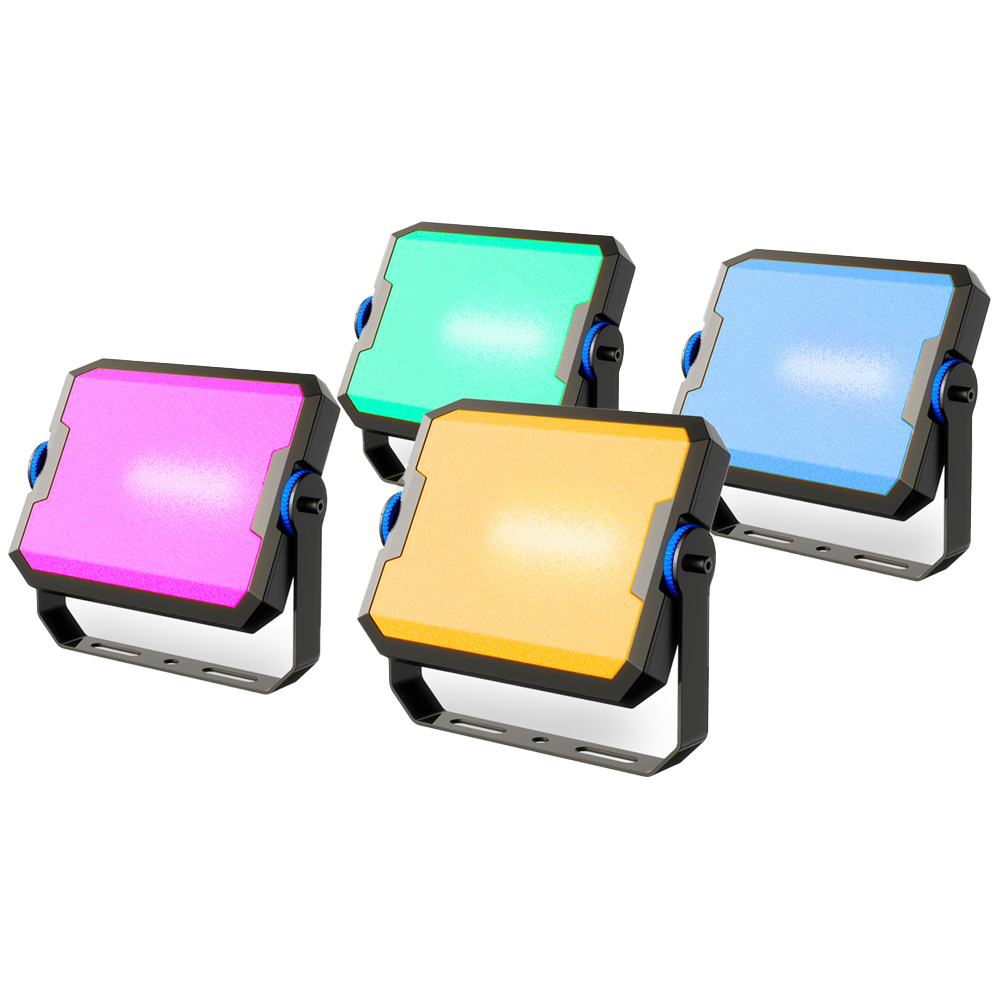 Govee RGBICWW LED Smart Floodlight 4 Pack Image 1