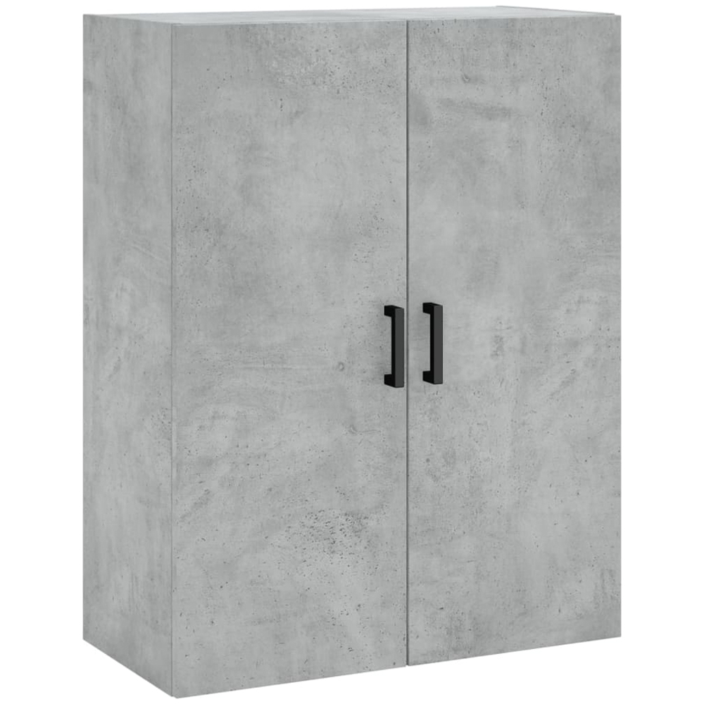 vidaXL 2 Door Concrete Grey Wall Mounted Cabinet Set of 2 Image 5