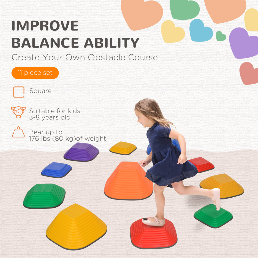 Tommy Toys Kids Balance Stepping Stones Sensory Toy Image 4