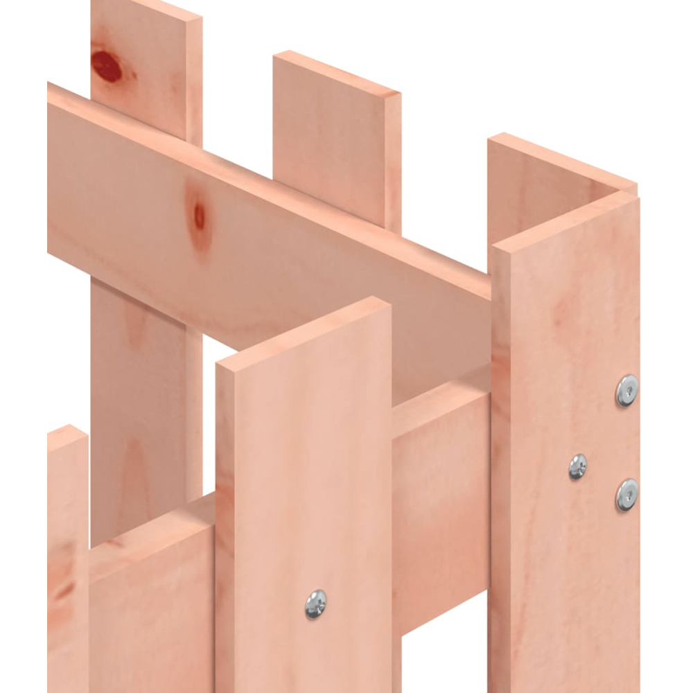 vidaXL Brown Solid Wood Square Garden Planter Box 50 x 50 x 50cm Image 6