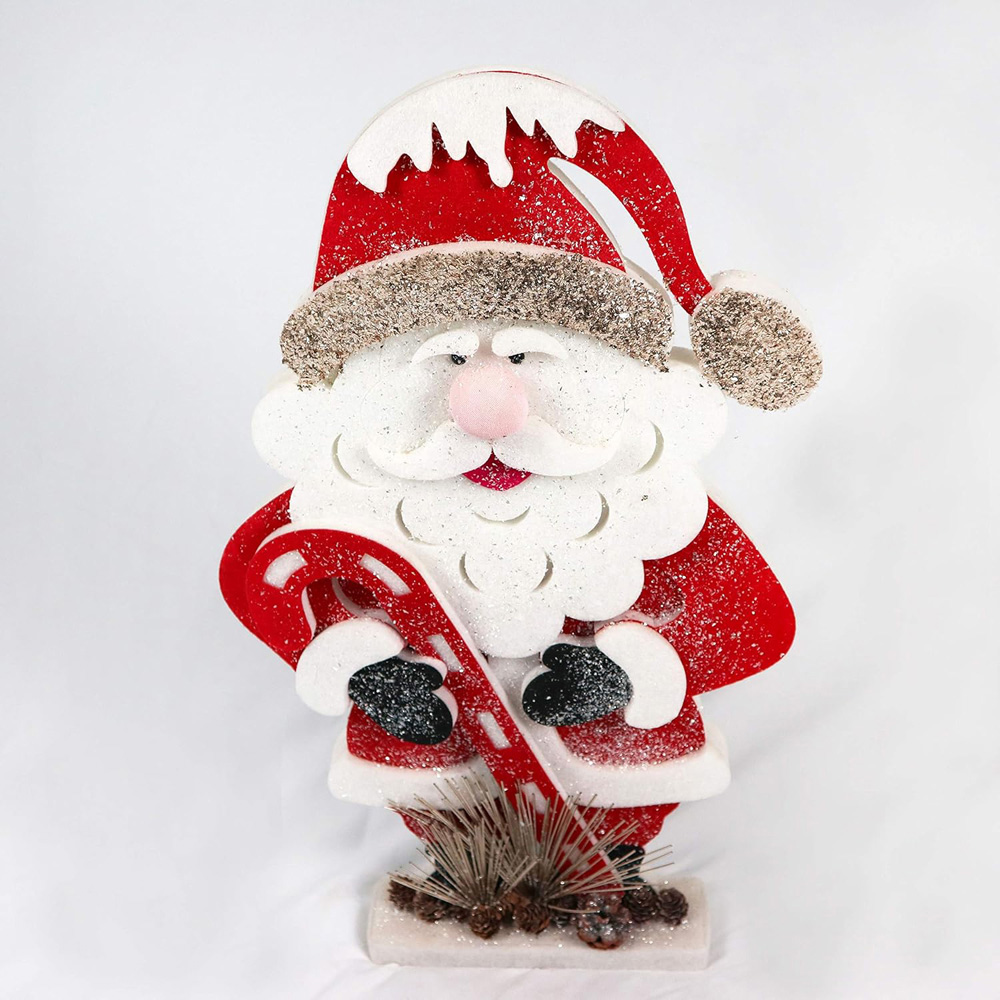Shatchi Red Santa Tabletop Figures Image 4