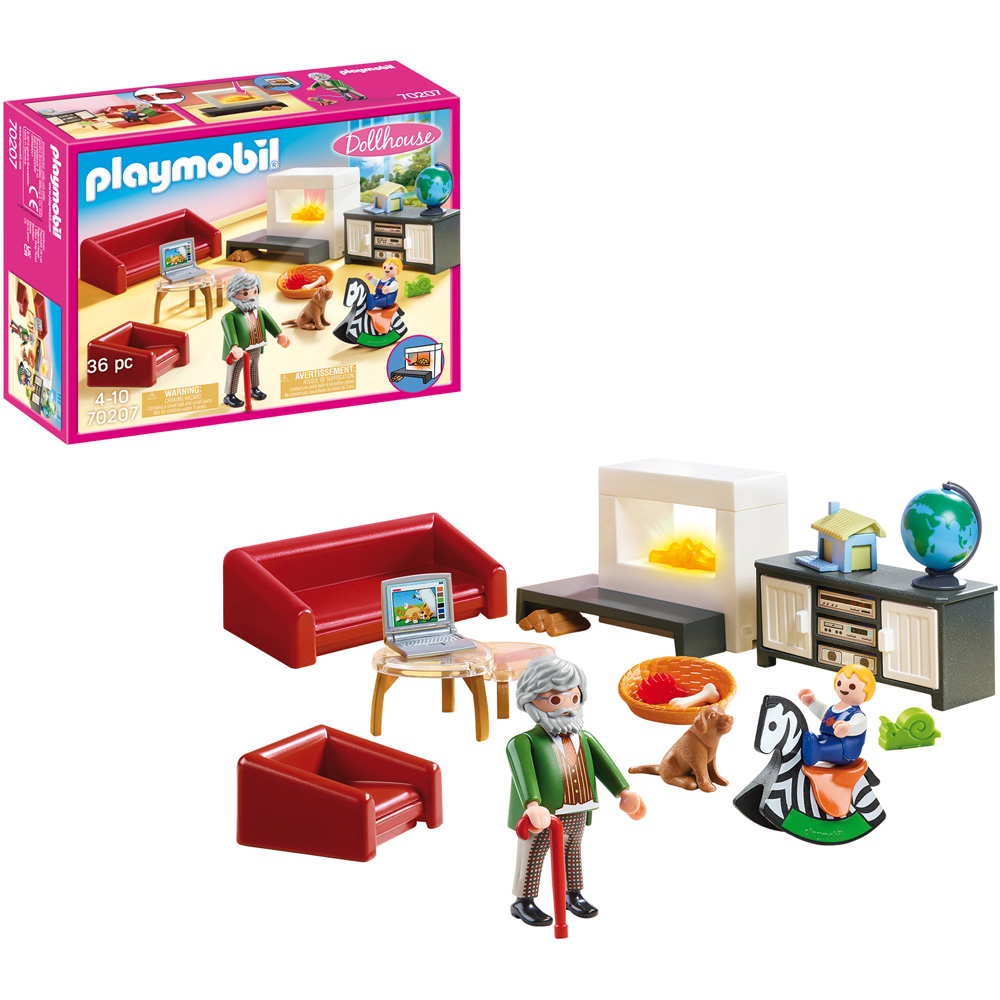 Playmobil Comfortable Living Room Playset 36 Piece Image 5