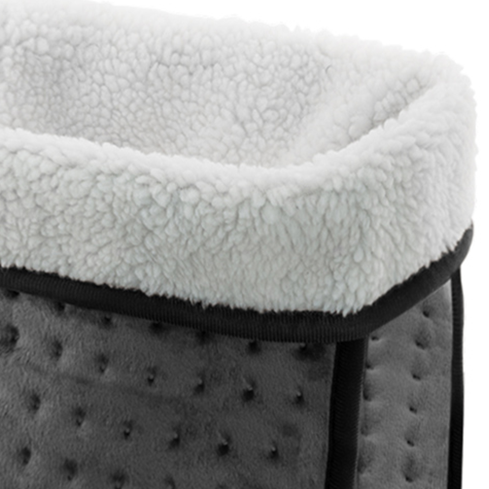 Grey Electric Foot Warmer with 6 Heat Settings Image 3