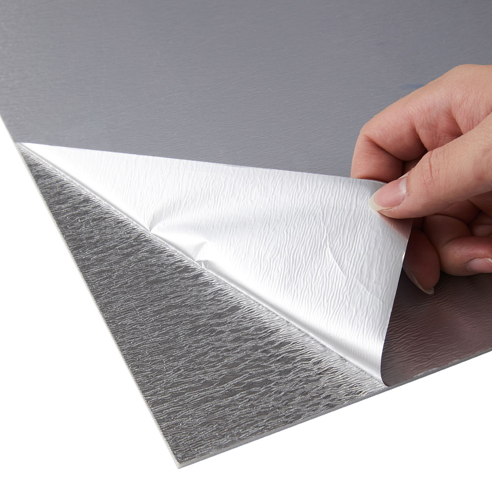 Living and Home Marble Patterned Calacatta White and Yellow PVC Self Adhesive Wall Sticker 10 Pack Image 8