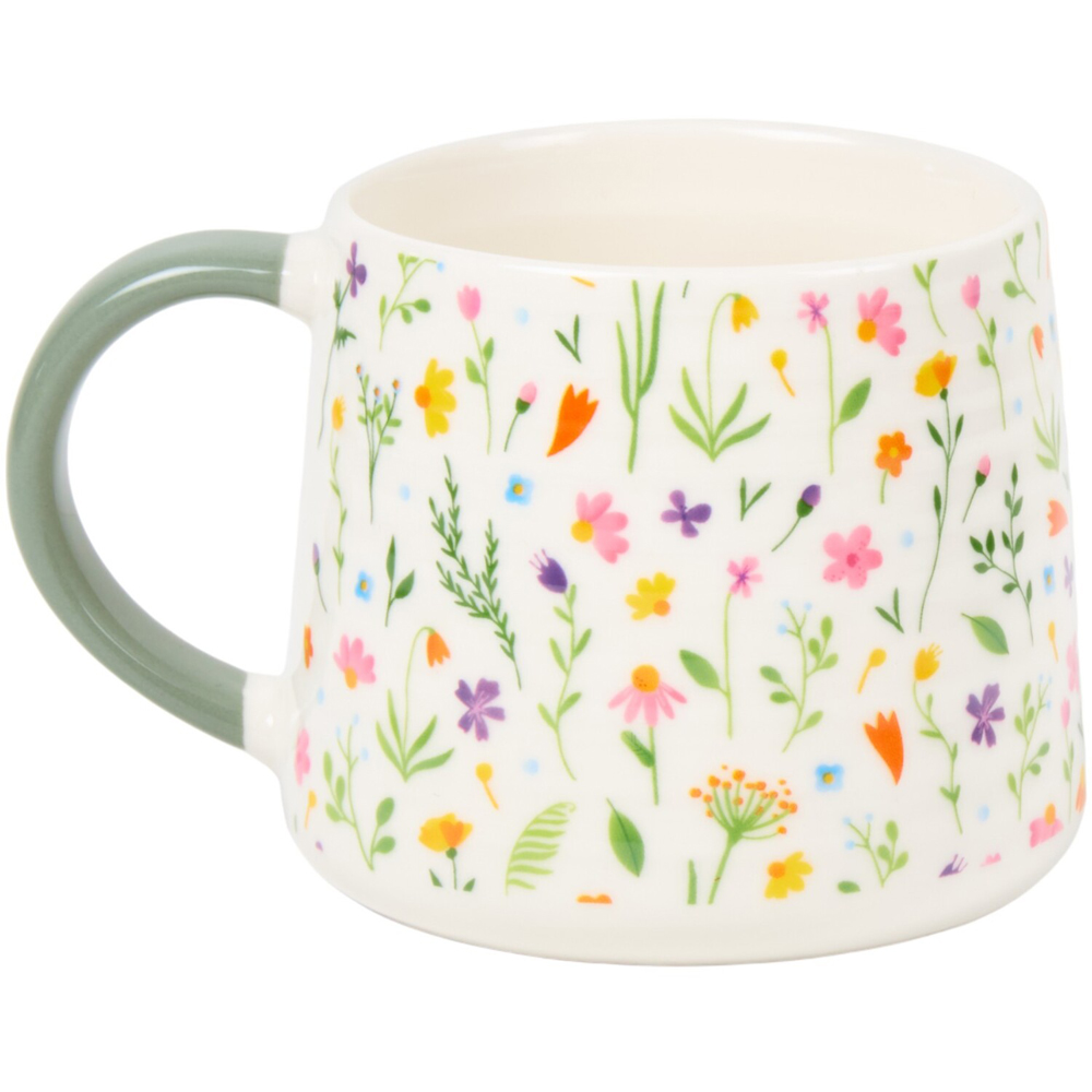 Wildflower Large Ribbed Mug Image 2
