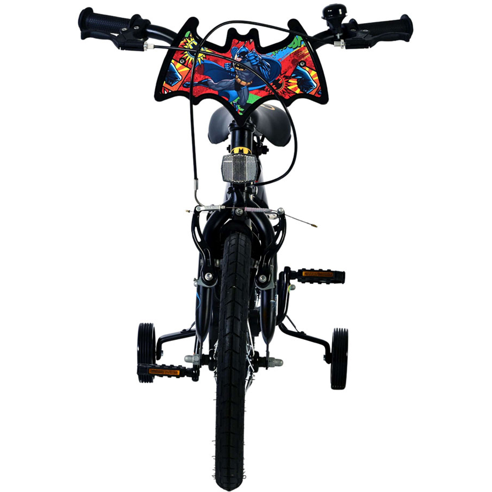 Volare DC Comics Batman Kids 16 inch Multicolour Bike with Stabilisers Image 3