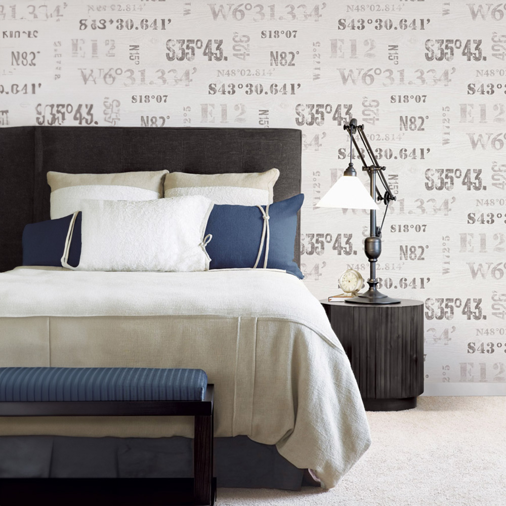 Galerie Deauville 2 Nautical Beige and Brown Wallpaper Image 2