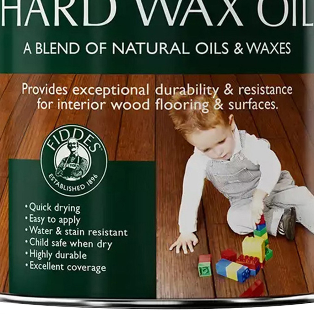 Fiddes Ultra Raw Interior Wood Hard Wax Oil 2.5L Image 3